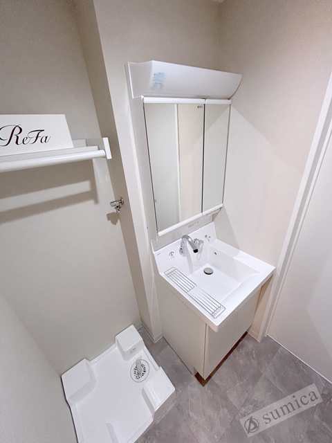 洗面設備　洗面脱衣所付き！独立洗面台が便利です♪♪