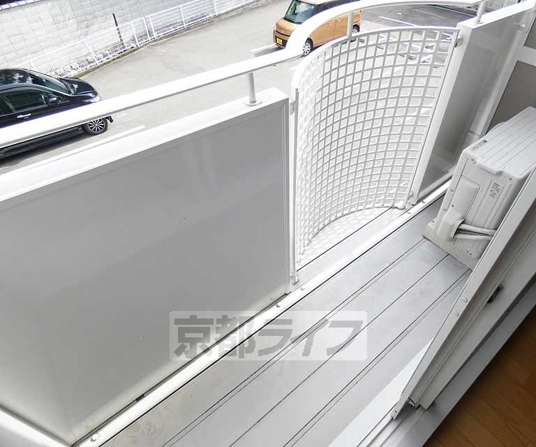 バルコニー　広々しています。