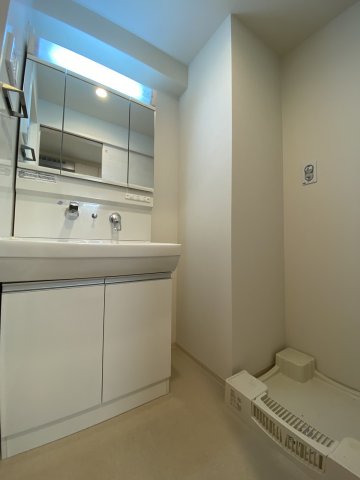 洗面設備　ATKレジデンスなにわ橋　洗面所