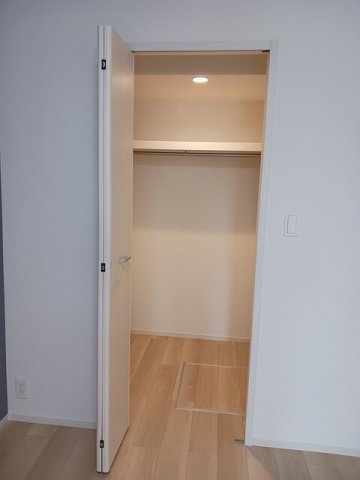 収納　大きなスペースがあり、収納には困りません