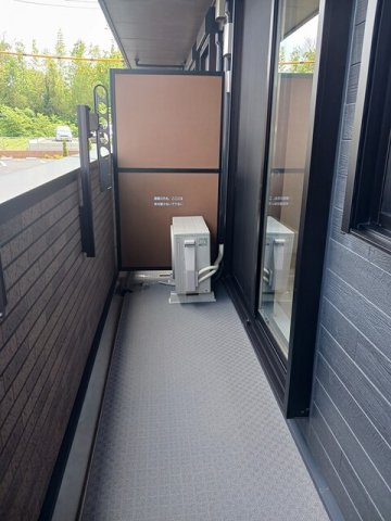 バルコニー　広々としたバルコニーです