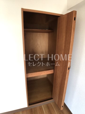 収納　ちょっとした収納スペースも充実しています