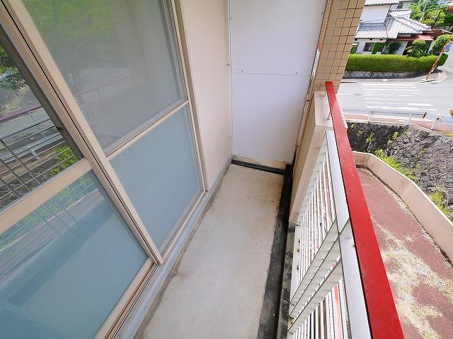 バルコニー　落ち着いた時間を過ごせるバルコニーです