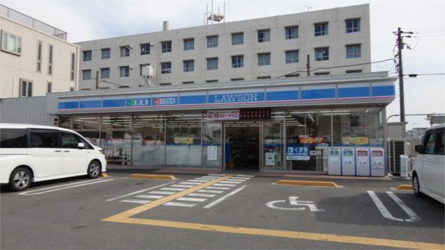 コンビニ　ローソン　茨木平田一丁目店（コンビニ）まで418m