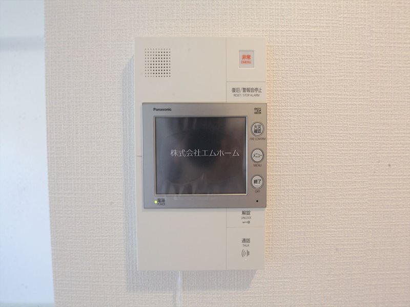 セキュリティ　TVモニター付インターホン