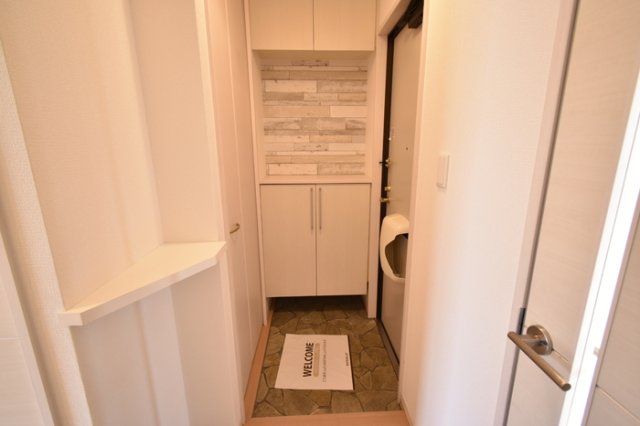 玄関　落ち着いた玄関です