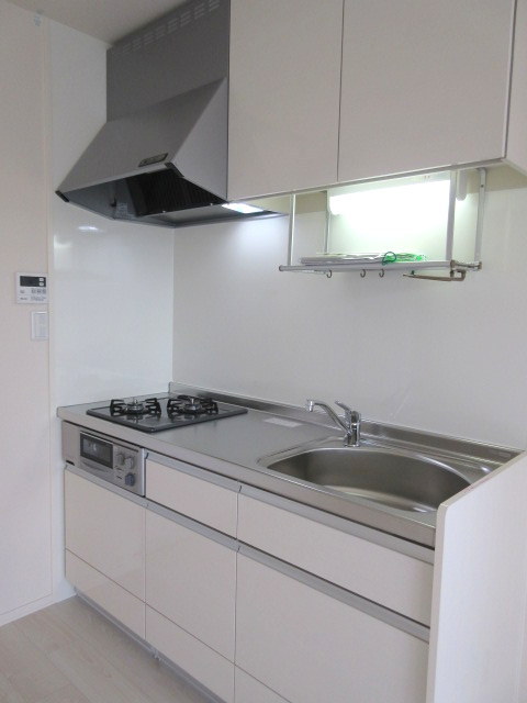 キッチン　★2口ガスグリル付きシステムキッチン★