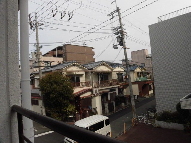 眺望　バルコニーからの眺望です。