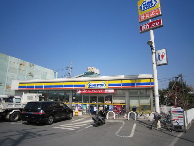 コンビニ　ミニストップ調布多摩川1丁目店（コンビニ）まで280m