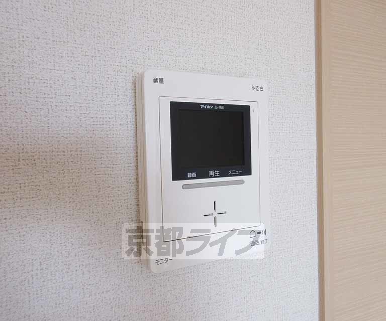 セキュリティ　モニター付きで安心・