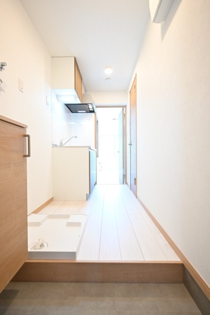 玄関　明るい玄関です