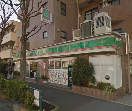 コンビニ　ローソンストア100 杉並桃井店（コンビニ）まで492m