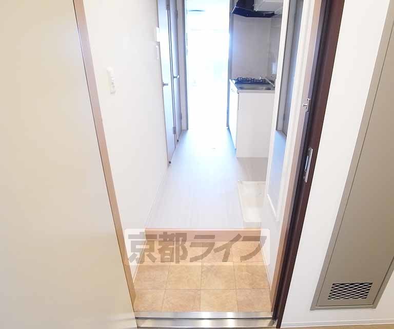 玄関　明るい玄関です。