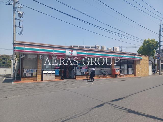 コンビニ　セブン-イレブン 越谷蒲生愛宕町店（コンビニ）まで154m