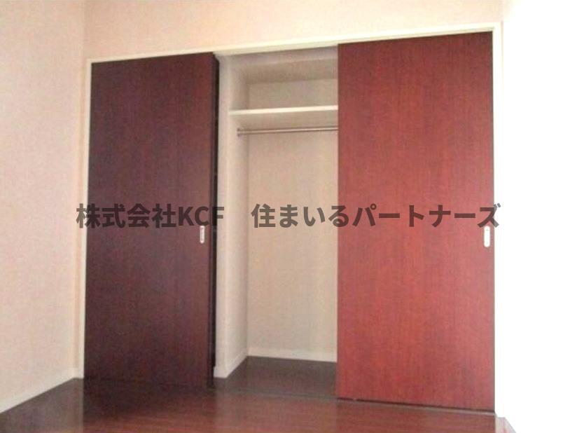 収納　たっぷりとした収納スペースです