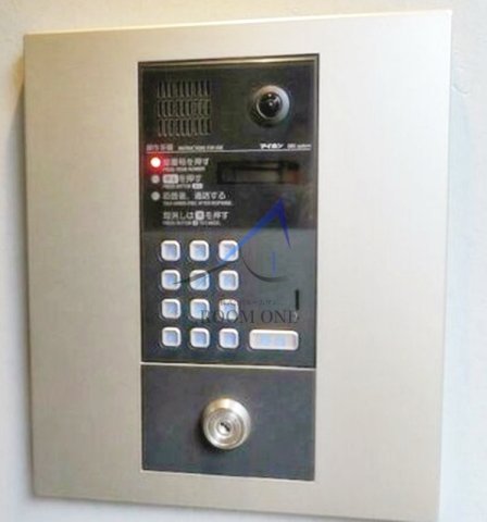 セキュリティ　オートロックです。