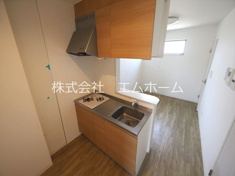 キッチン　カウンターキッチン（ガス2口コンロ付）