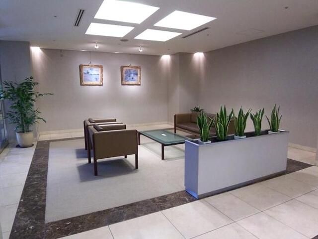 ロビー　落ち着いたロビーです