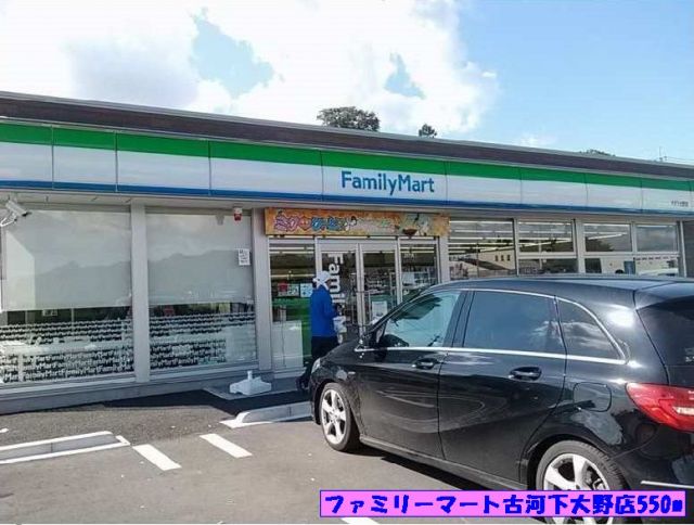 コンビニ　ファミリーマート古河下大野店（コンビニ）まで550m