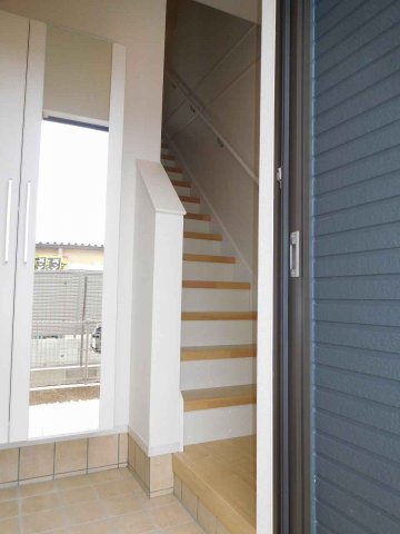 玄関　ゆったりとした玄関です