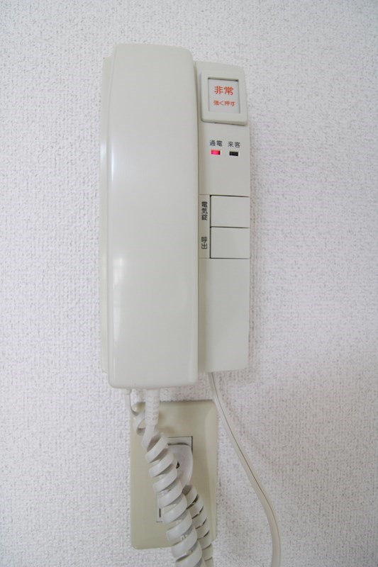 セキュリティ　インターホン付き