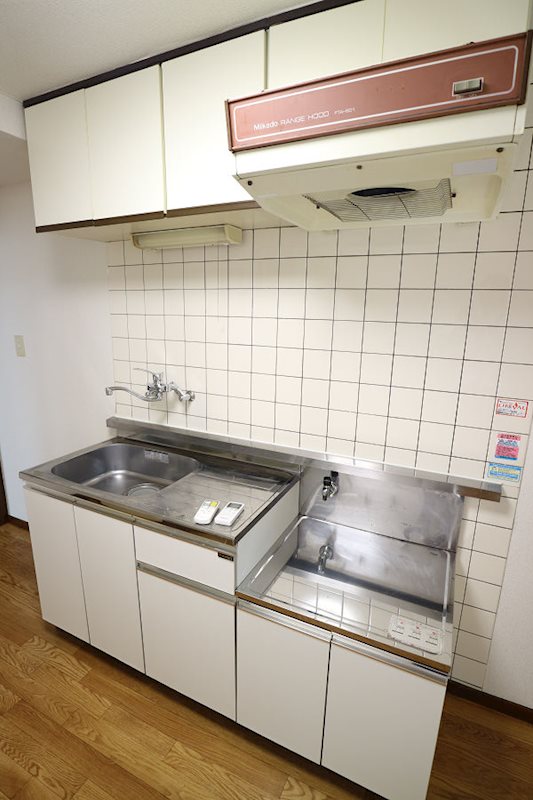 キッチン　ガスコンロ使用可