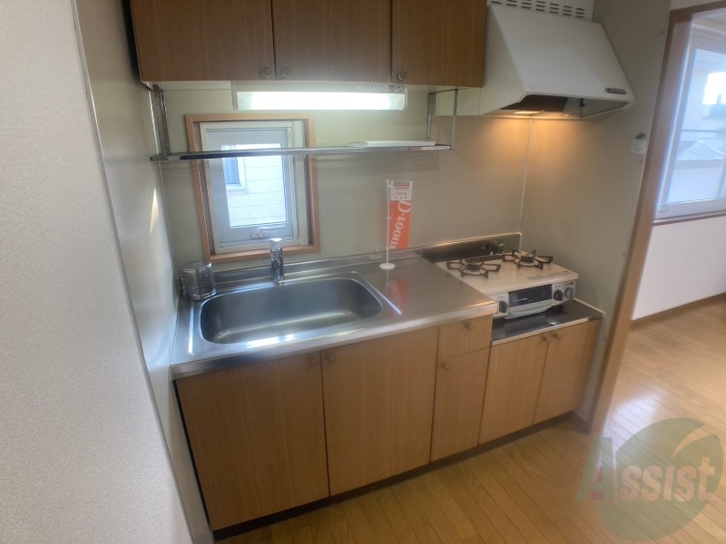 キッチン　キッチンはスペースも広々していて使いやすそうですよ！