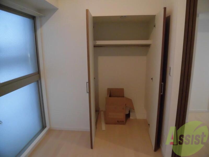 収納　奥行きもしっかりあるクローゼット