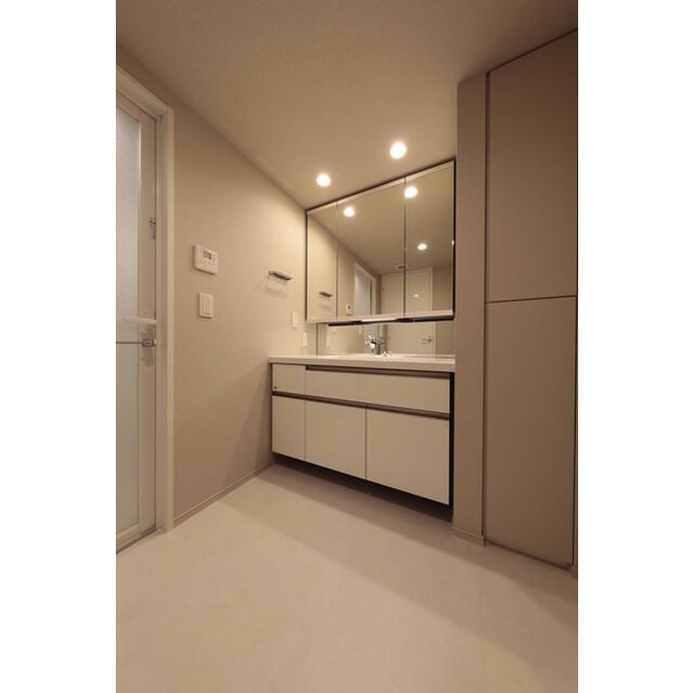 洗面設備　他号室　同施工参考写真