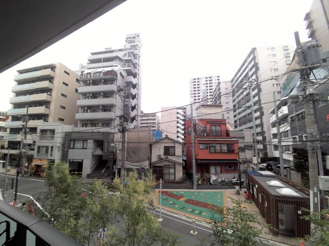 眺望　２階からの眺望です。【プライマルシティ神楽坂】