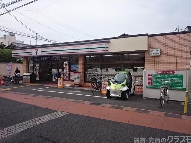 コンビニ　セブンイレブン太秦大映通店（コンビニ）まで437m