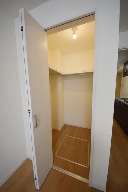 収納　ウォークインクローゼット