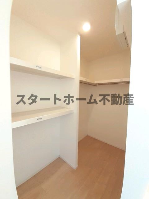 収納　大きなスペースがあり、収納には困りません 物件の外観です