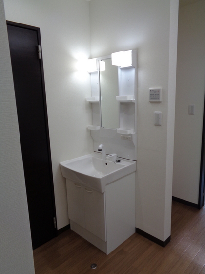 洗面設備　他号室のお写真です