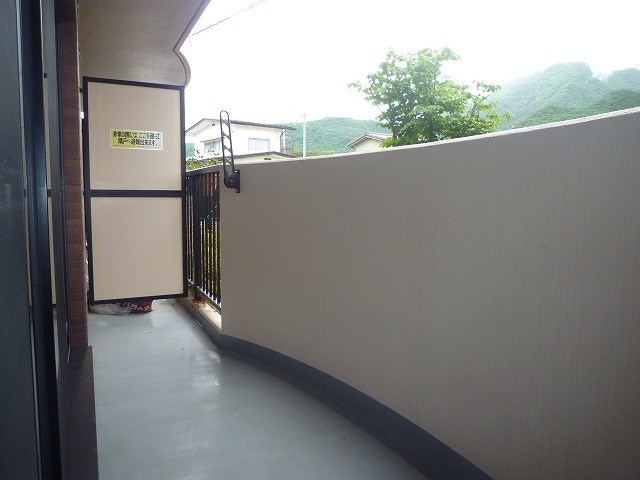 バルコニー　別部屋です。（参考）