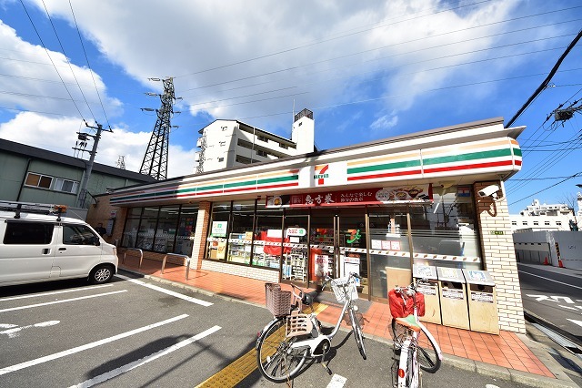 コンビニ　セブンイレブン　大阪関目1丁目南店（コンビニ）まで430m