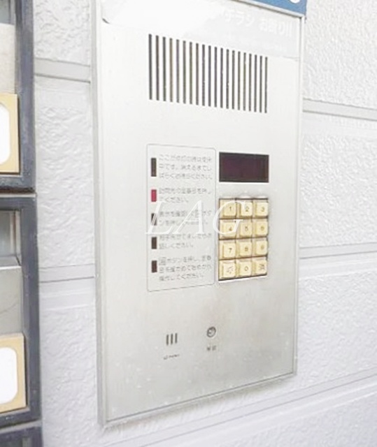 セキュリティ　オートロックです。