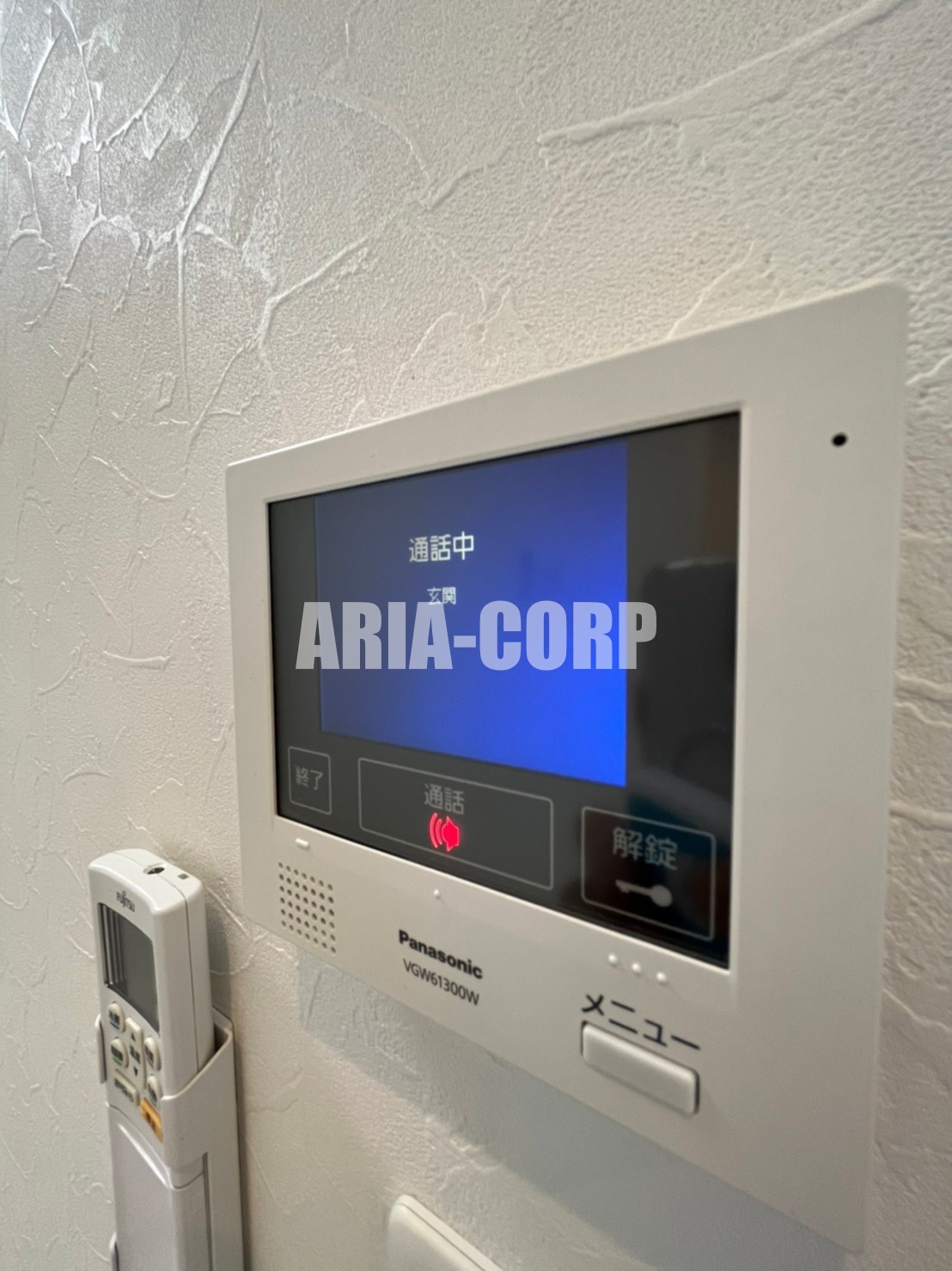 セキュリティ　安心の録画機能付きインターホン完備！