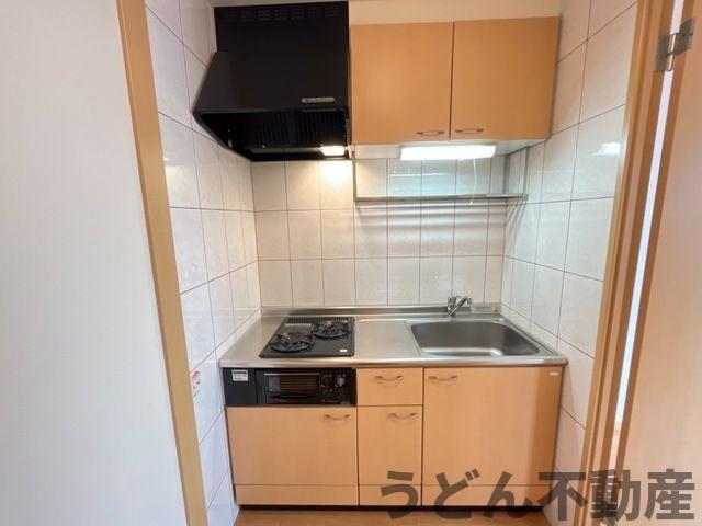 キッチン　うどん県のお部屋探しはうどん不動産へ うどんちゃんとLINE