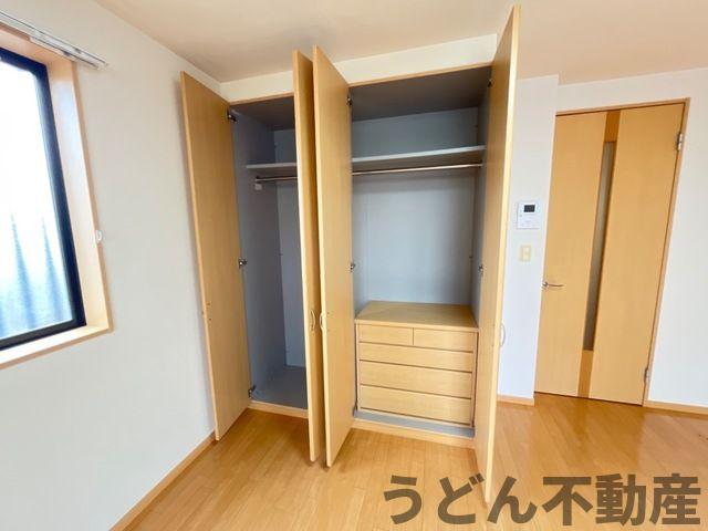 収納　うどん県のお部屋探しはうどん不動産へ うどんちゃんとLINE