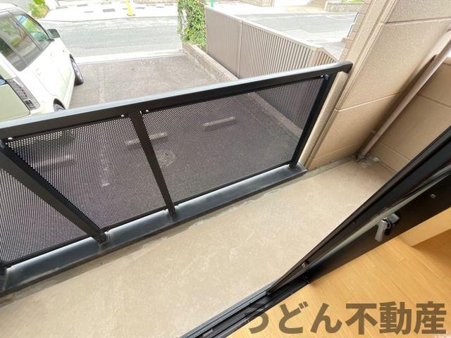バルコニー　うどん県のお部屋探しはうどん不動産へ うどんちゃんとLINE