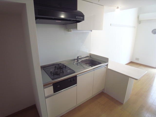 キッチン　２口コンロシステムキッチン