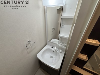 洗面設備　独立洗面所です！