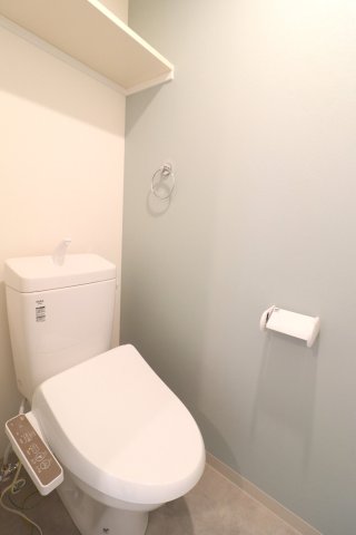 トイレ　ゆったりとした空間のトイレです