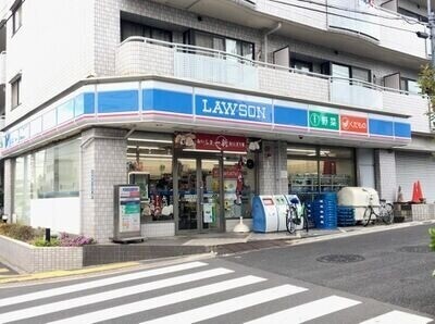 コンビニ　ローソン赤塚四丁目店（コンビニ）まで180m