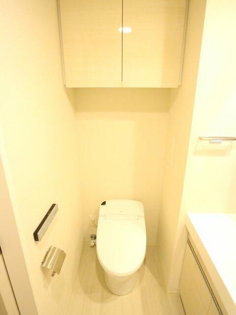 トイレ　ゆったりとした空間のトイレです