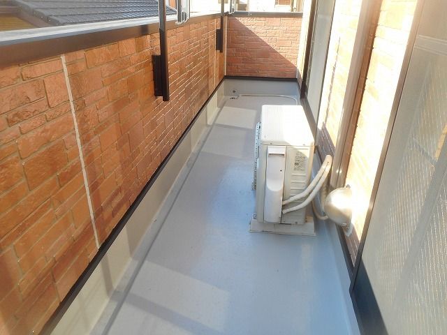 バルコニー　広々としたバルコニーです