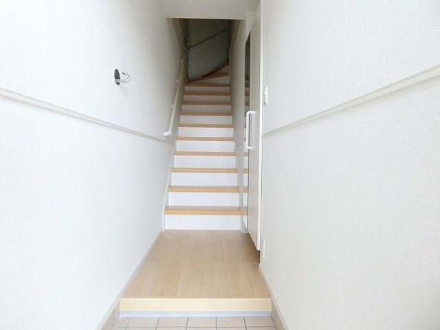 玄関　ゆったりとした玄関です