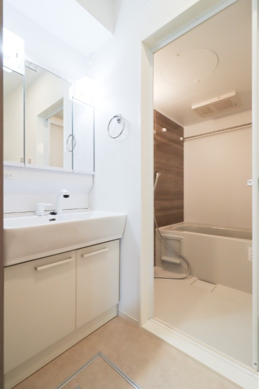 洗面設備　図面と現状に相違がある場合には現状を優先