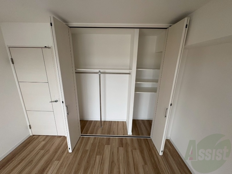 収納　収納もバッチリあるのでお部屋が片付きますよ！